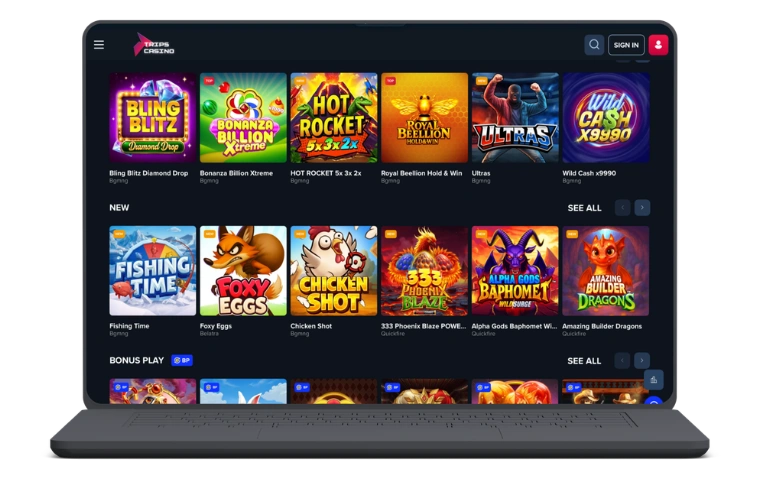 TripsCasino Casino site
