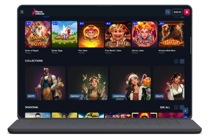 TripsCasino Casino official